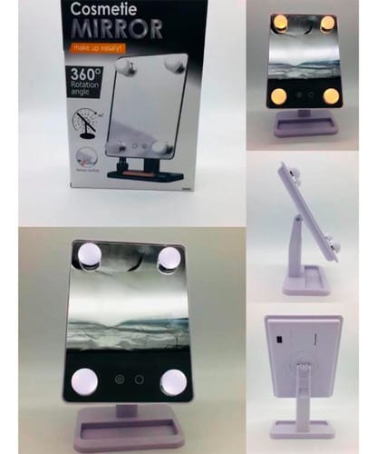 Miniatura 2 de Espejo De Maquillaje Con Bombillos 360